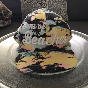 Suns of Beaches Flat Brim Hat